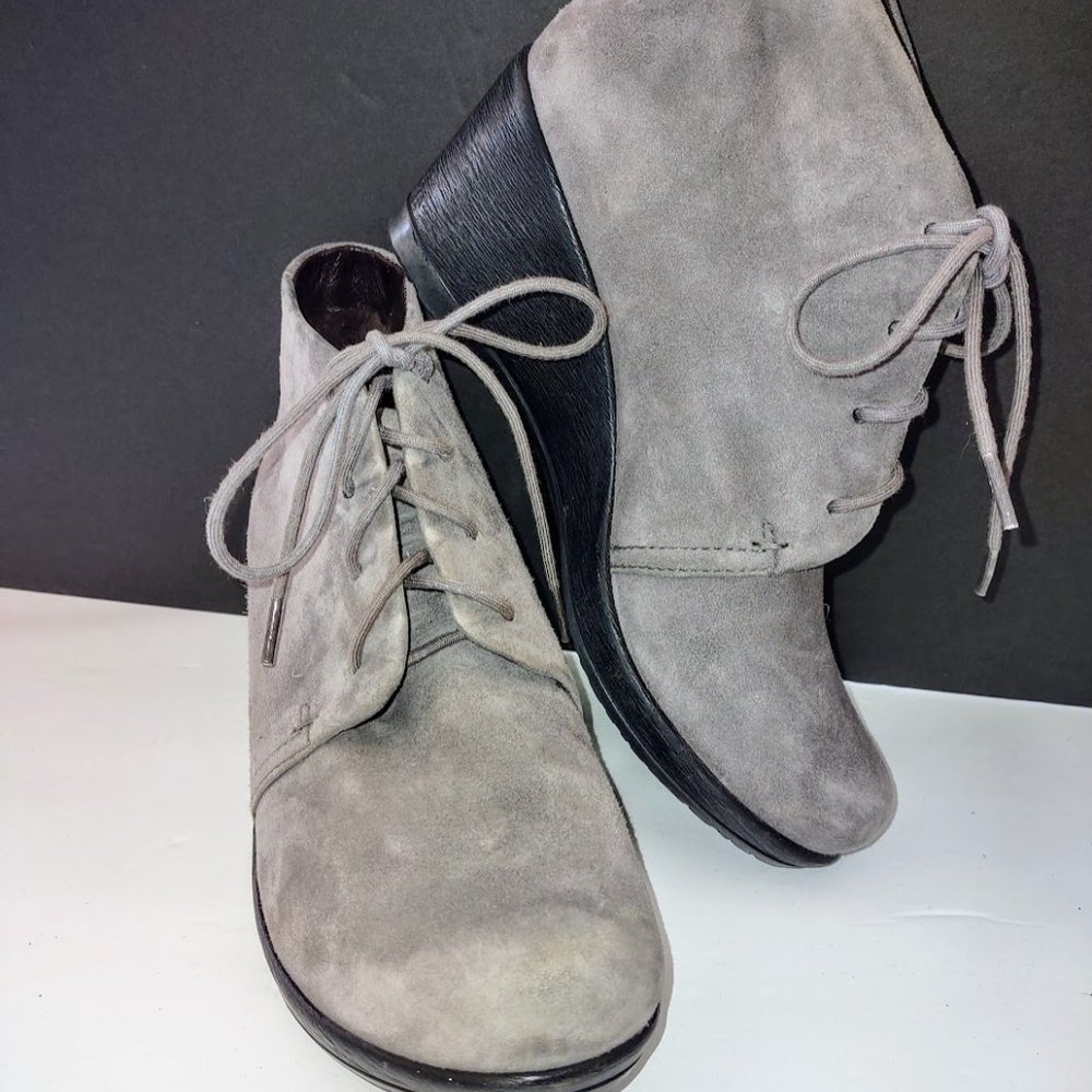 Dansko Suede Ankle Boots